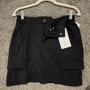 Altheleta golfing or tennis skirt. Black. Size S.